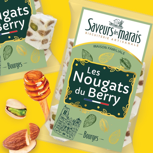 photos des nougats saveurs des marais