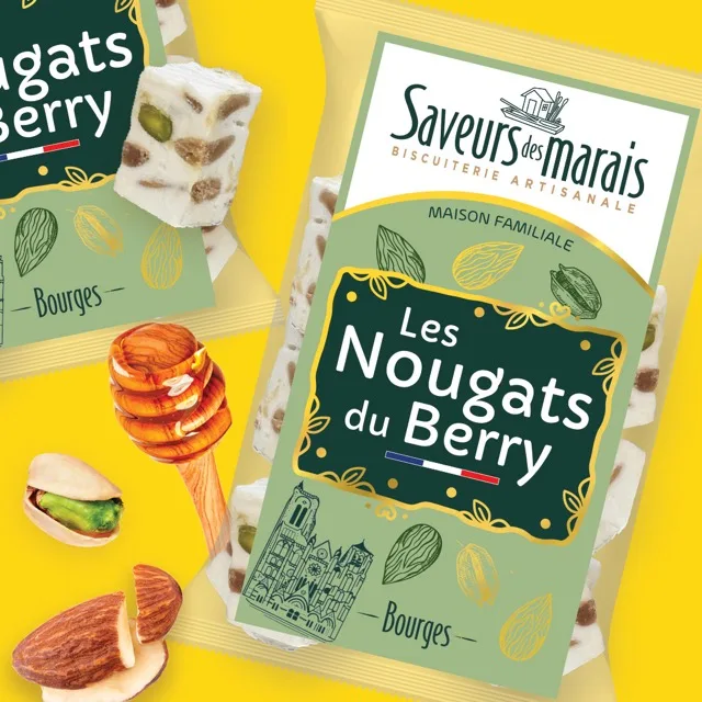 photos des nougats saveurs des marais