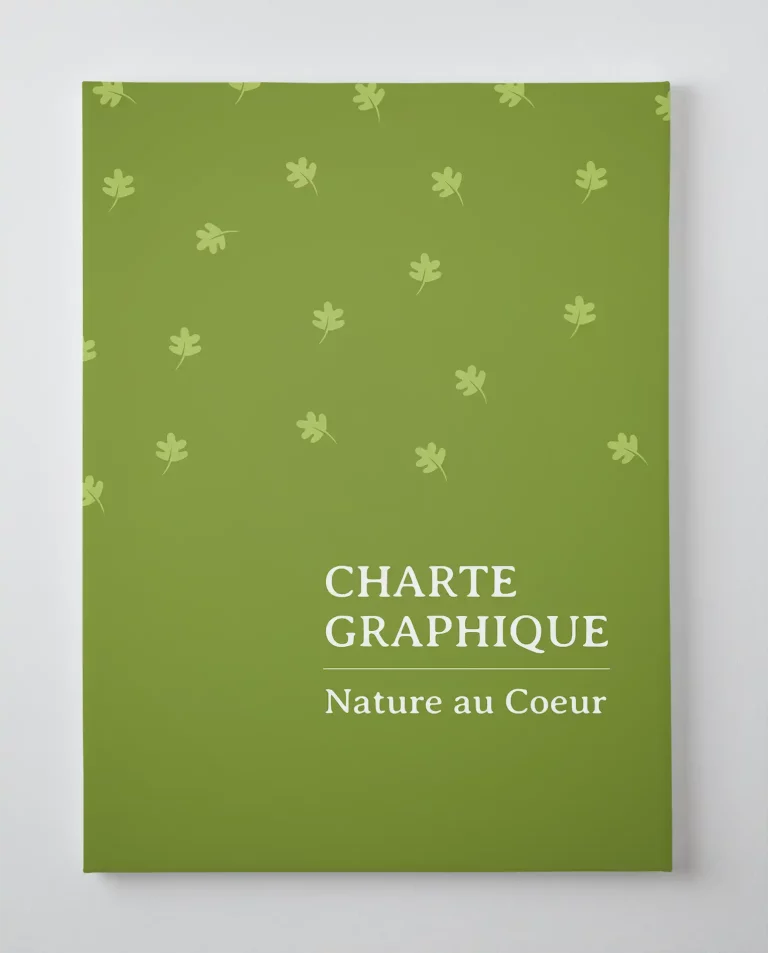 photo d'une charte graphique